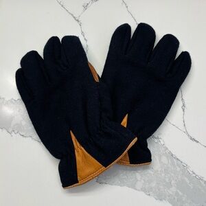 Saranac Unisex Large Premium Black Wool Winter Work Gloves